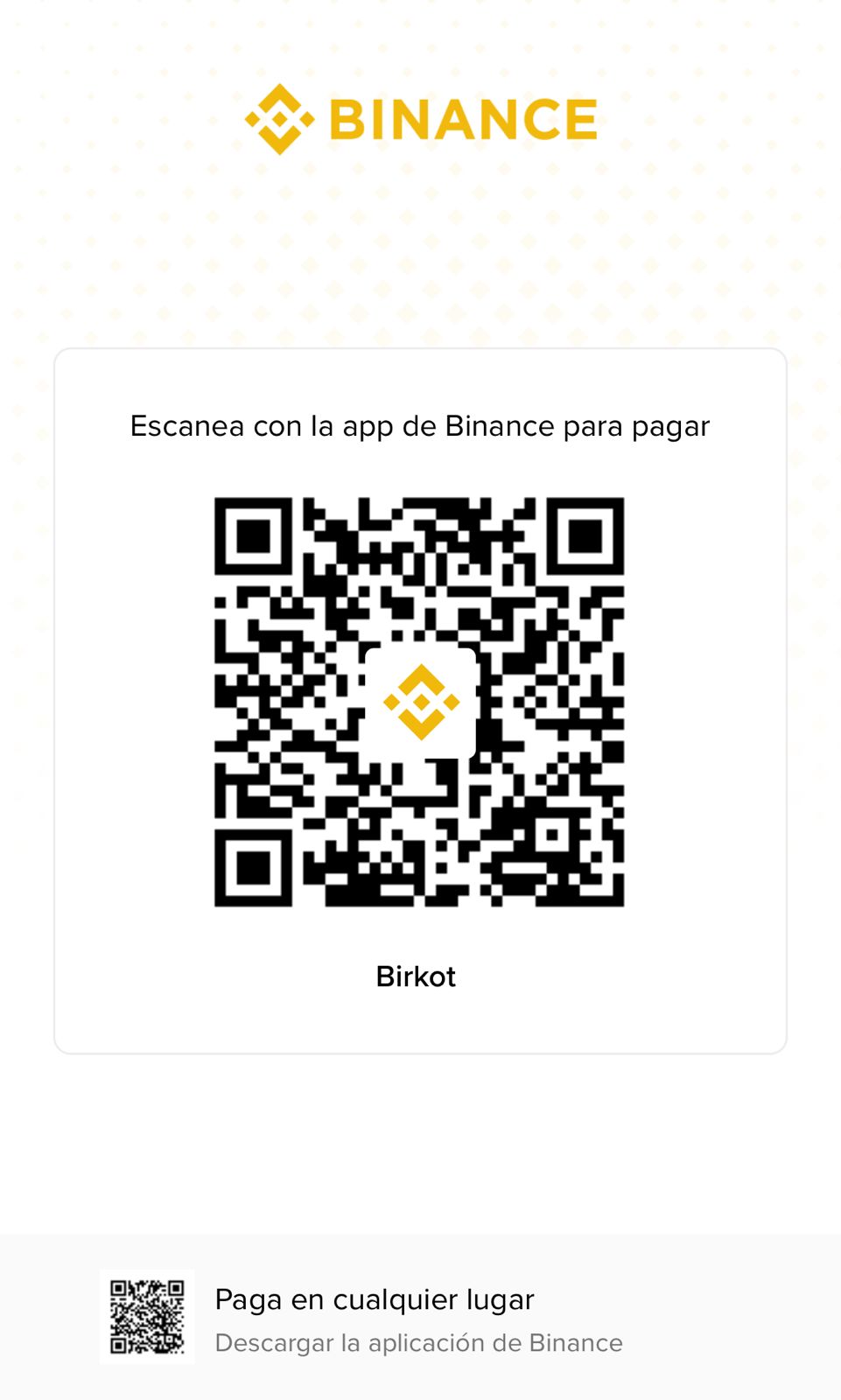 Binance QR